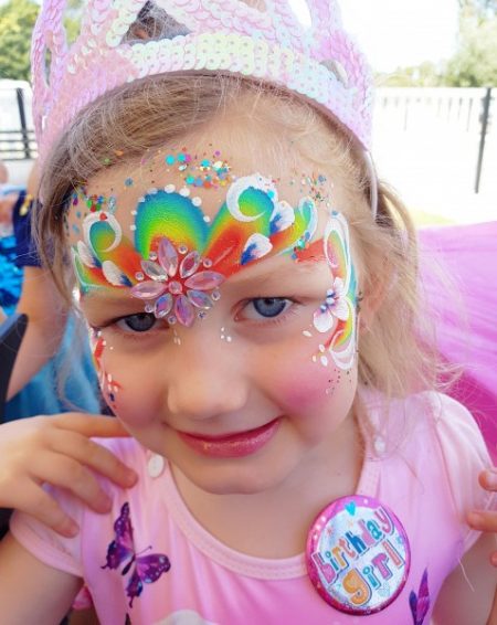 Kids Party Entertainer Perth, Fairy Face Painting Perth